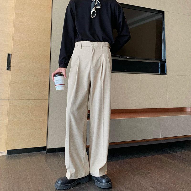 Hua Office Flowy Pleated Trousers
