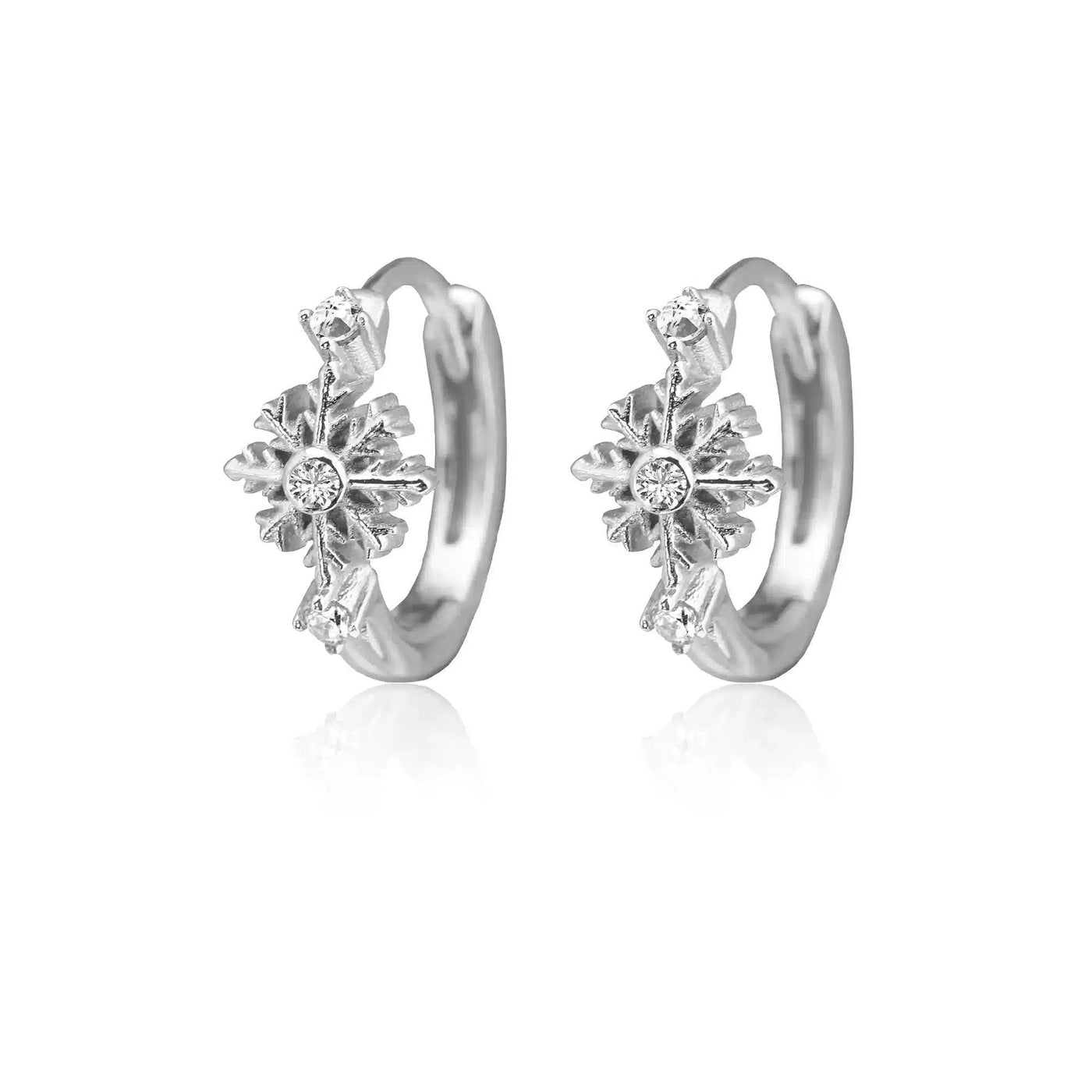 Apom Shining Snowflake Earrings