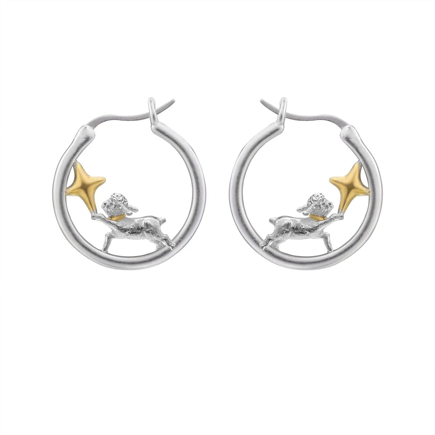 Apom Lamb and Star Earrings