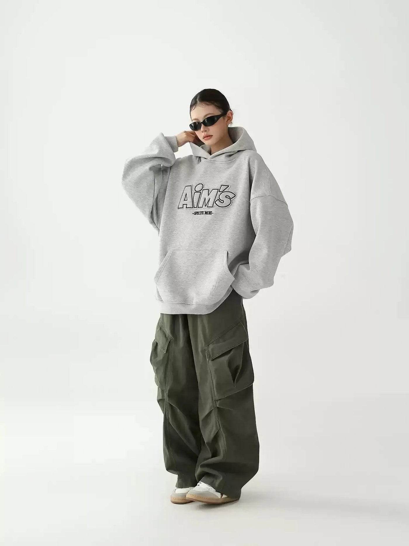Ace Aim's Logo Hoodie-korean-fashion-Hoodie-Ace's Closet-OH Garments