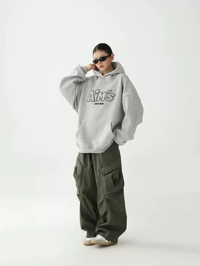 Ace Aim's Logo Hoodie-korean-fashion-Hoodie-Ace's Closet-OH Garments