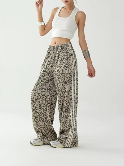 Ace Animal Print Athleisure Track Pants-korean-fashion-Pants-Ace's Closet-OH Garments