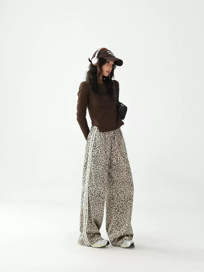 Ace Animal Print Athleisure Track Pants-korean-fashion-Pants-Ace's Closet-OH Garments