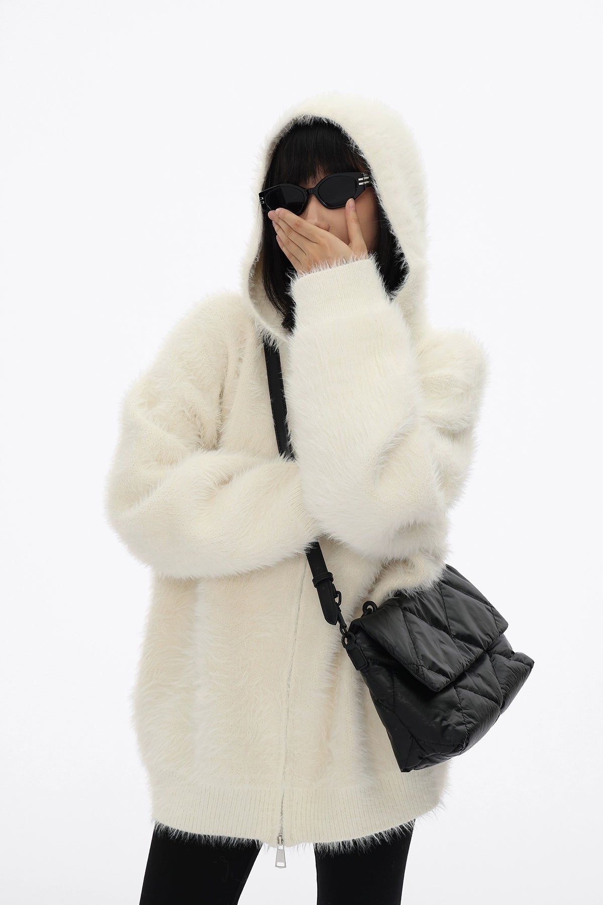 Ace Casual Fuzzy Hooded Jacket-korean-fashion-Jacket-Ace's Closet-OH Garments