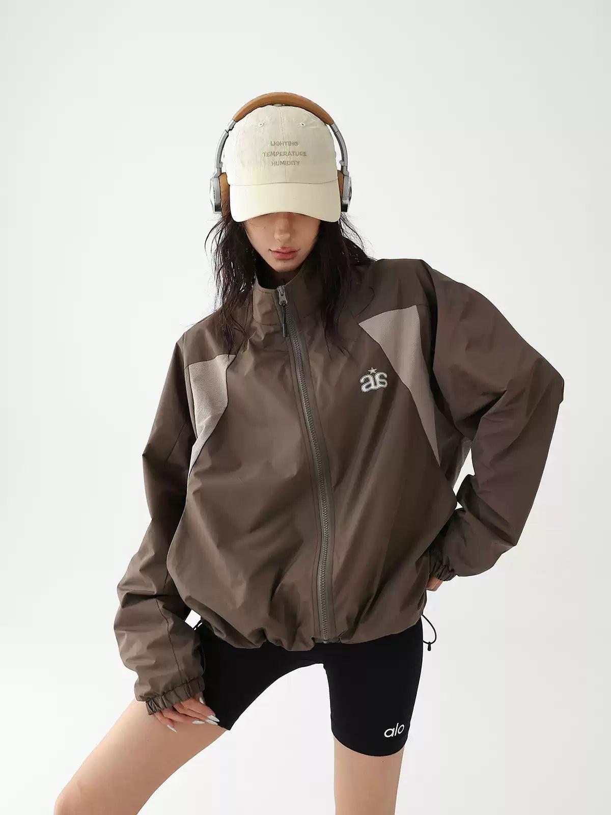Ace Contrast Block Windbreaker Jacket-korean-fashion-Jacket-Ace's Closet-OH Garments