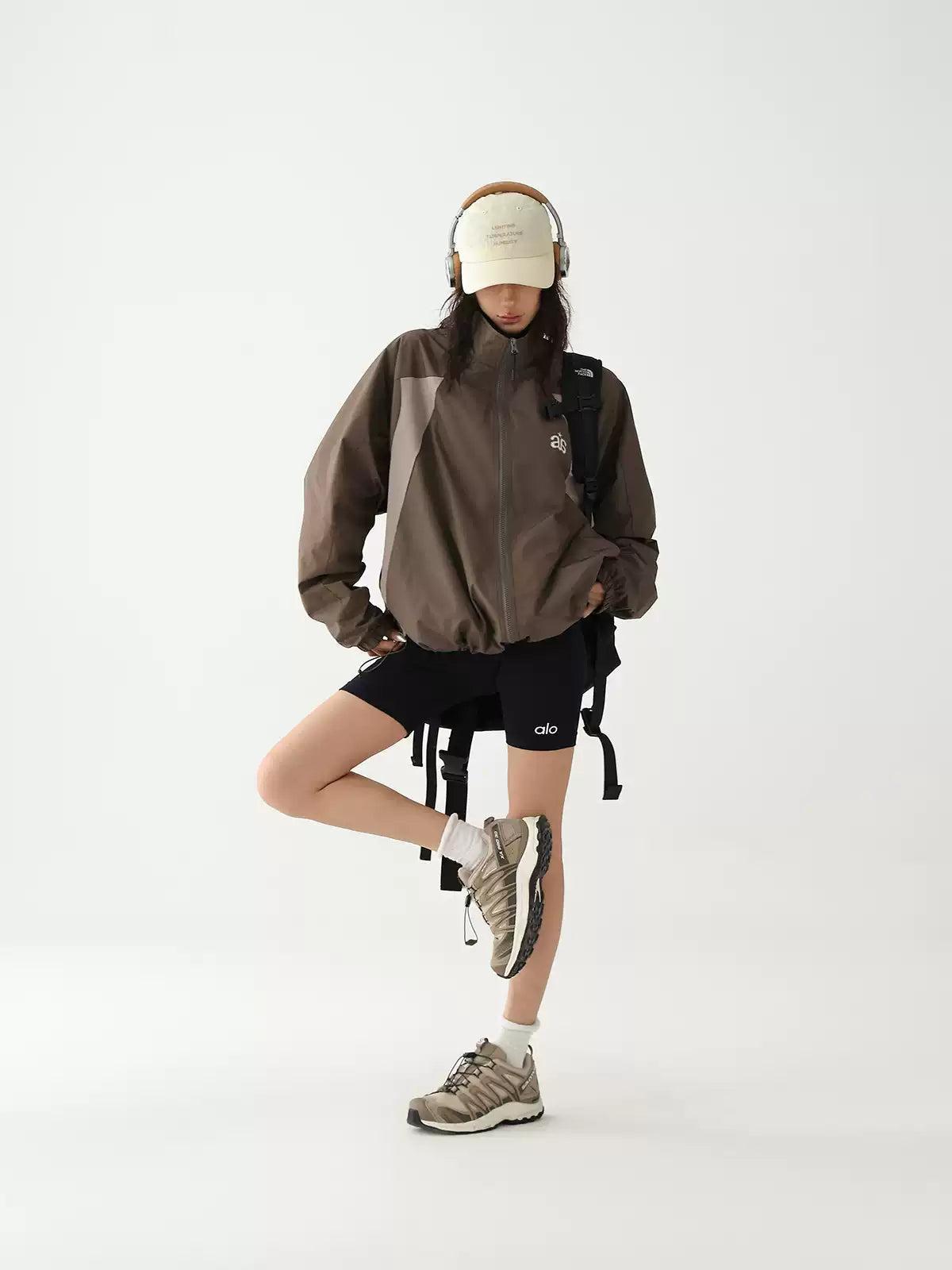 Ace Contrast Block Windbreaker Jacket-korean-fashion-Jacket-Ace's Closet-OH Garments