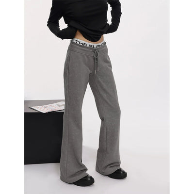 Ace Drawstring Hazy Flared Sweatpants-korean-fashion-Pants-Ace's Closet-OH Garments