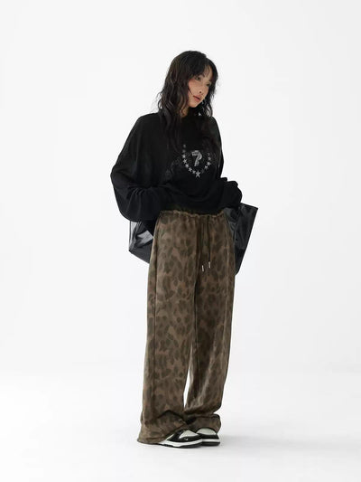 Ace Drawstring Leopard Print Pants-korean-fashion-Pants-Ace's Closet-OH Garments