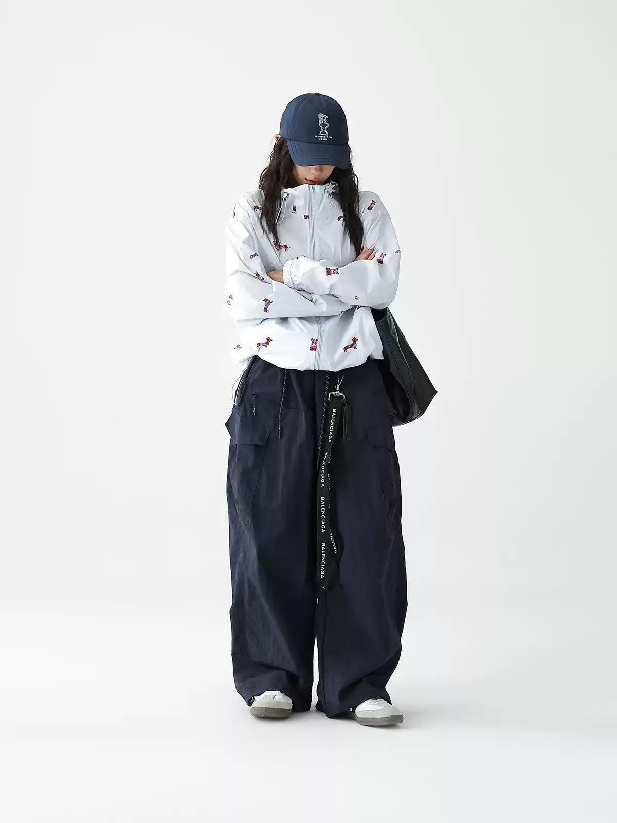 Ace Drawstring Wide Cargo Track Pants-korean-fashion-Pants-Ace's Closet-OH Garments