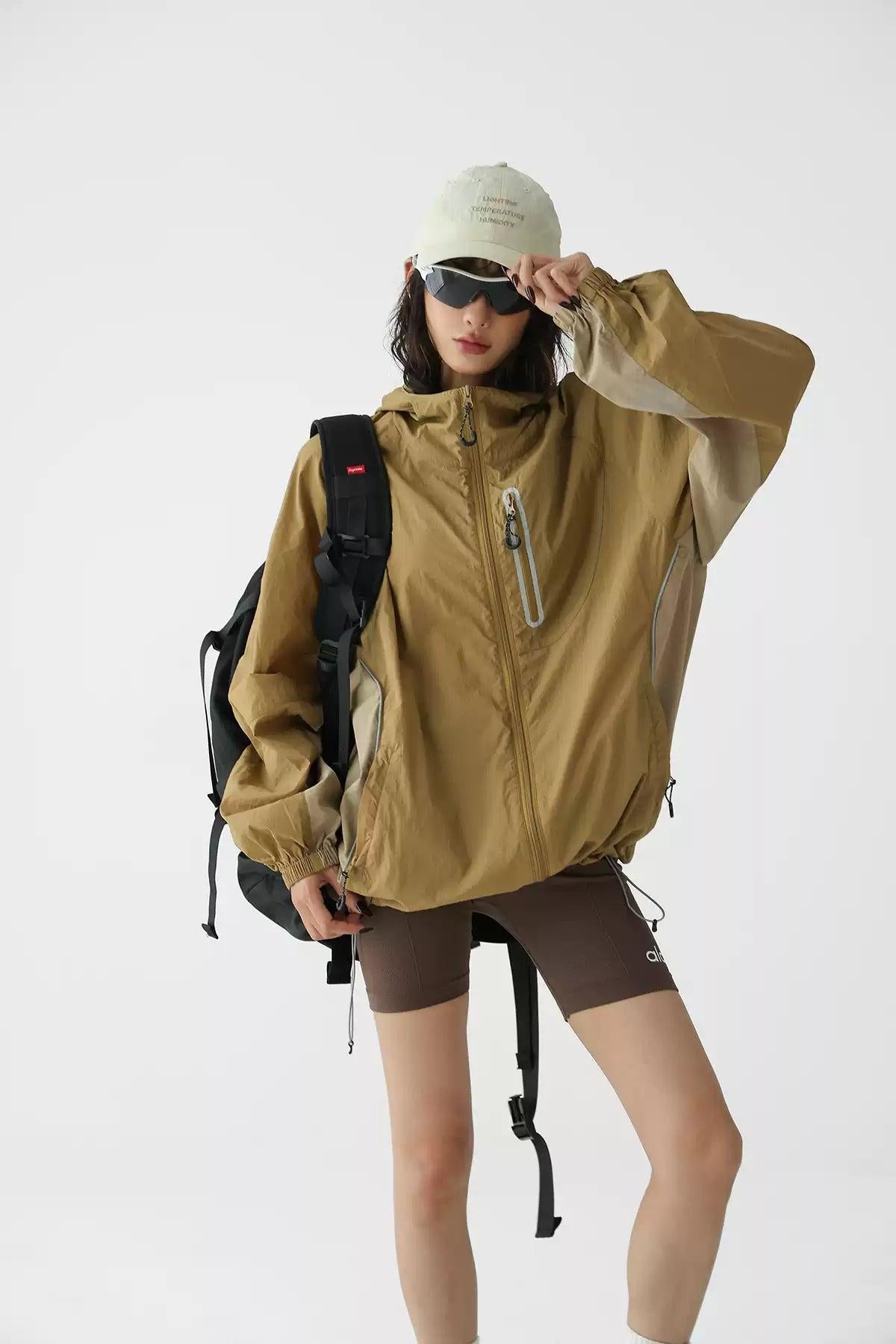 Ace Drawstring Zip Pocket Mountaieering Jacket-korean-fashion-Jacket-Ace's Closet-OH Garments