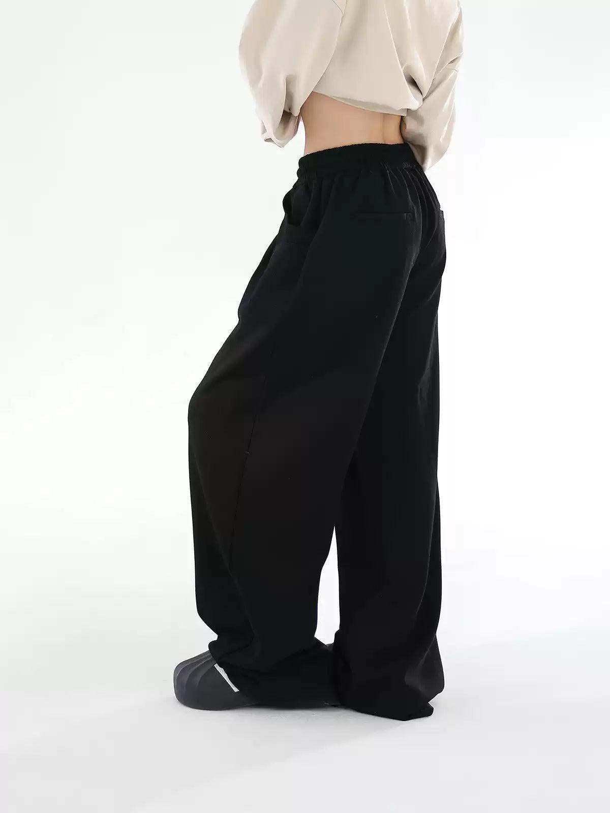 Ace Drawtsring Gartered Sweatpants-korean-fashion-Pants-Ace's Closet-OH Garments