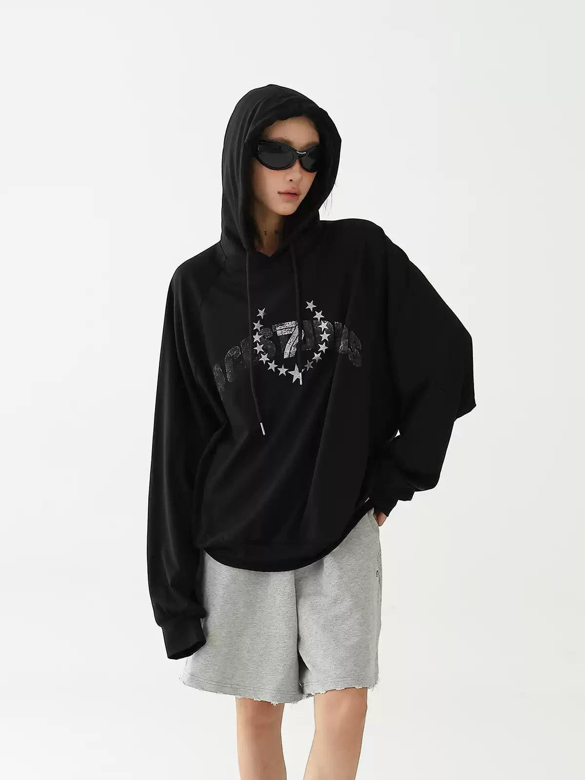 Ace Smudged Print Hoodie-korean-fashion-Hoodie-Ace's Closet-OH Garments