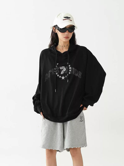 Ace Smudged Print Hoodie-korean-fashion-Hoodie-Ace's Closet-OH Garments