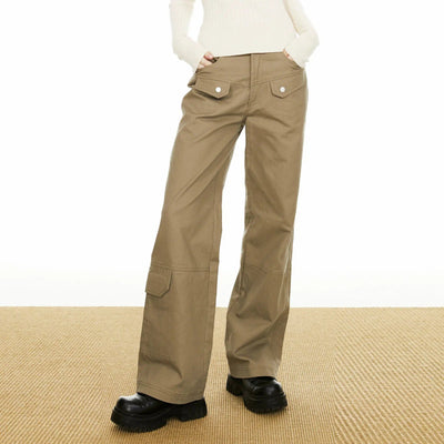 Ada Asymmetric Pocket Sports Pants-korean-fashion-Pants-Ada's Closet-OH Garments