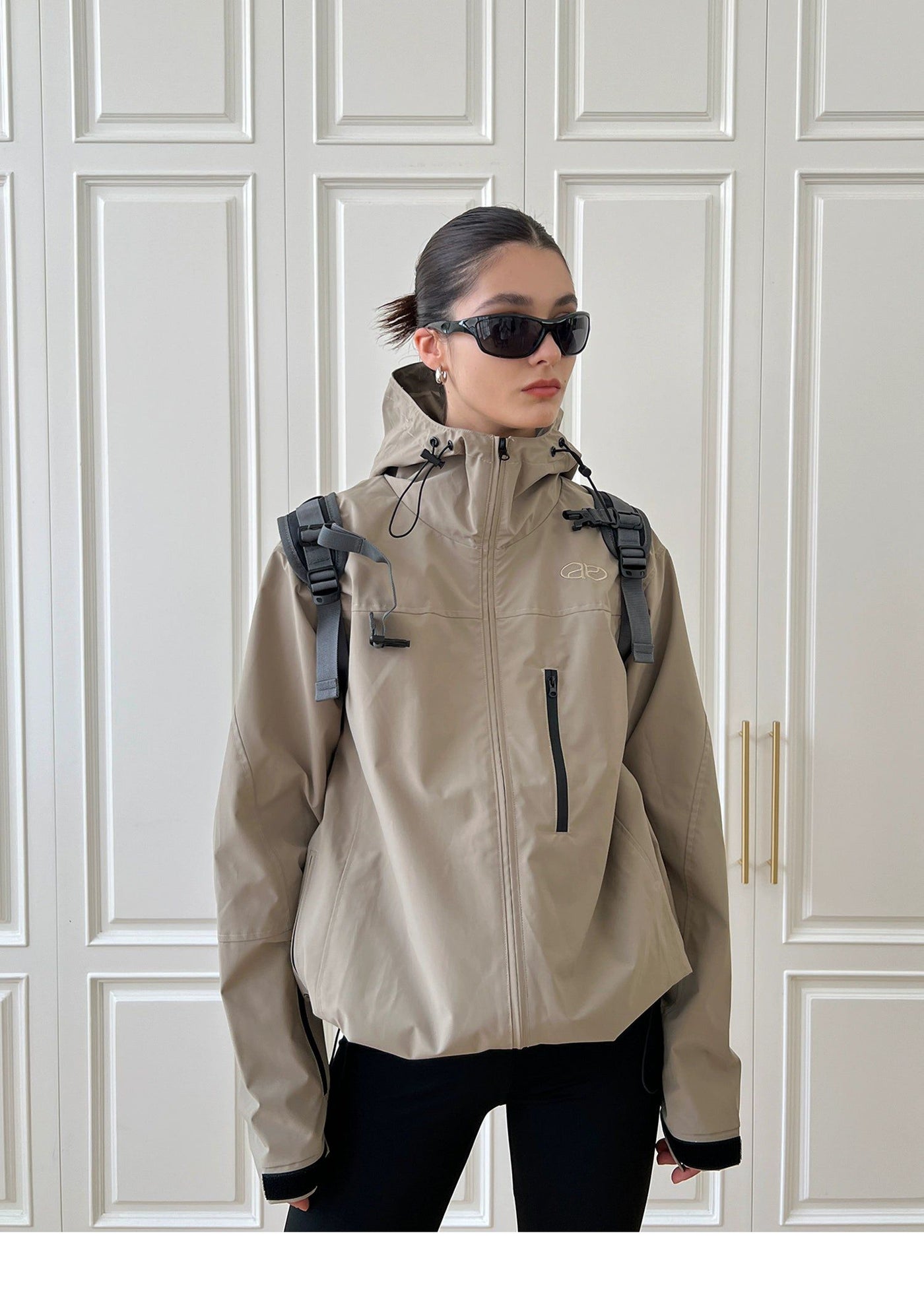Ada Zippered Pocket Hooded Jacket-korean-fashion-Jacket-Ada's Closet-OH Garments