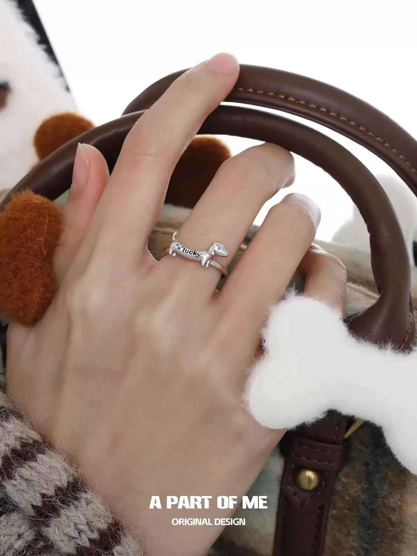 Apom Dachshund Ring-korean-fashion-Ring-Apom's Closet-OH Garments