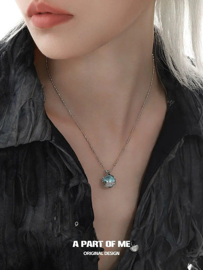 Apom Sea & Mountain Pendant Necklace-korean-fashion-Necklace-Apom's Closet-OH Garments
