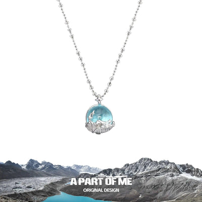 Apom Sea & Mountain Pendant Necklace-korean-fashion-Necklace-Apom's Closet-OH Garments