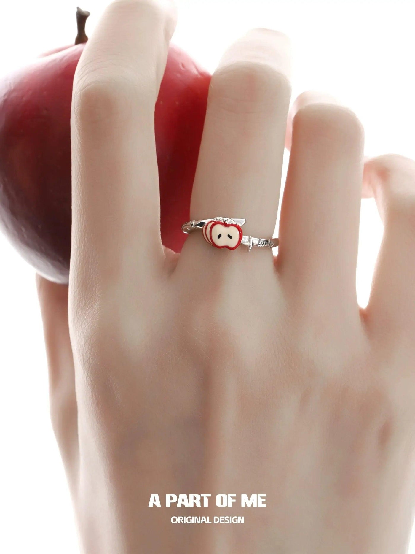 Apom Sliced Apple Ring-korean-fashion-Ring-Apom's Closet-OH Garments