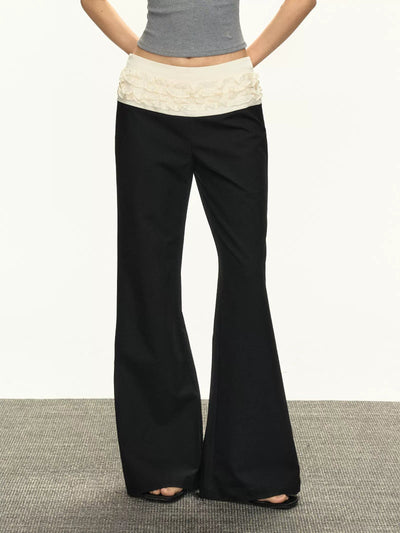 Arise Lace Contrast Ballet Pants-korean-fashion-Pants-Arise's Closet-OH Garments