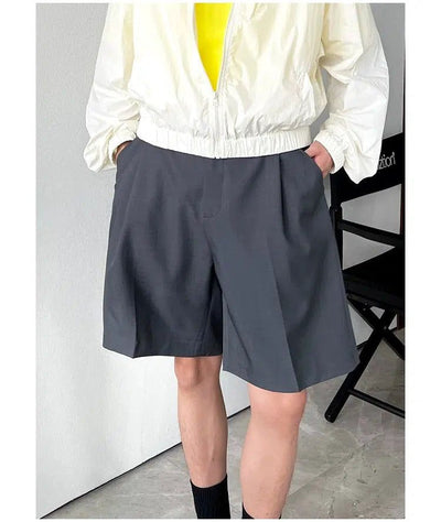 Bang Basic Suit Shorts-korean-fashion-Shorts-Bang's Closet-OH Garments