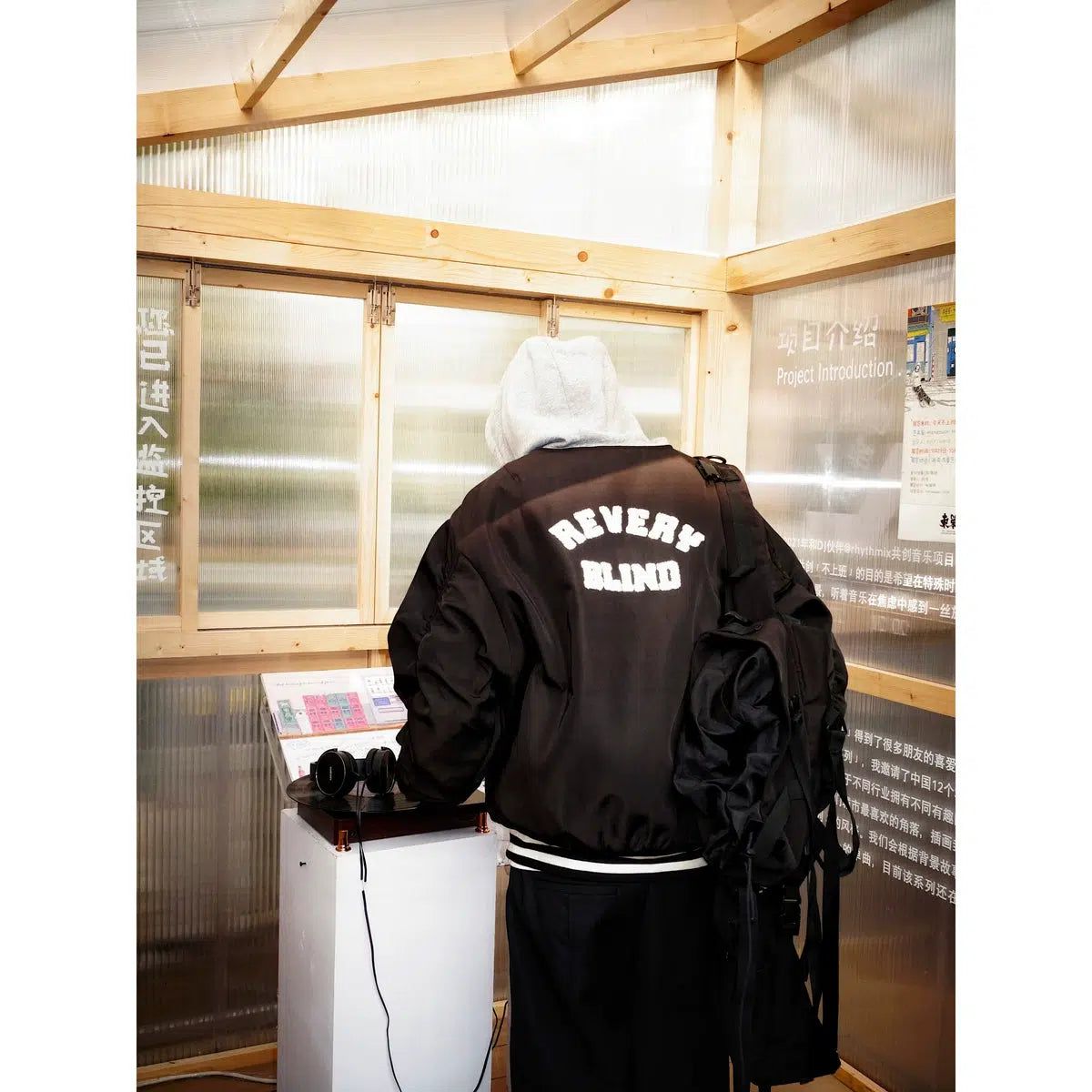 Bang Contrast Hooded Varsity Jacket-korean-fashion-Jacket-Bang's Closet-OH Garments