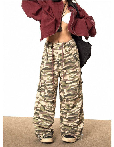 BB Adjustable Camouflage Print Pants-korean-fashion-Pants-BB's Closet-OH Garments