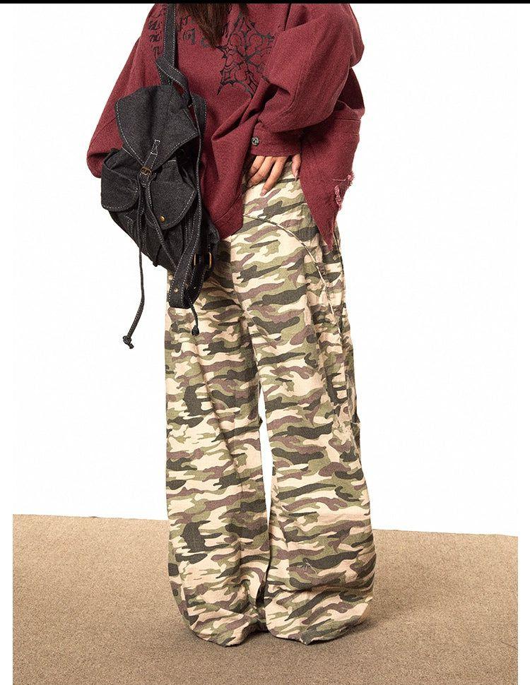 BB Adjustable Camouflage Print Pants-korean-fashion-Pants-BB's Closet-OH Garments