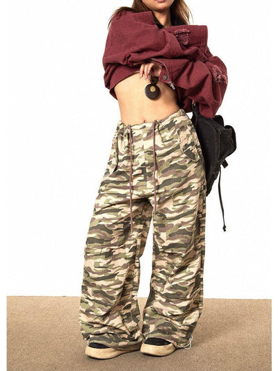 BB Adjustable Camouflage Print Pants-korean-fashion-Pants-BB's Closet-OH Garments