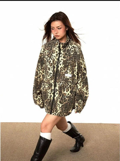 BB Boxy Cut Animal Print Jacket-korean-fashion-Jacket-BB's Closet-OH Garments