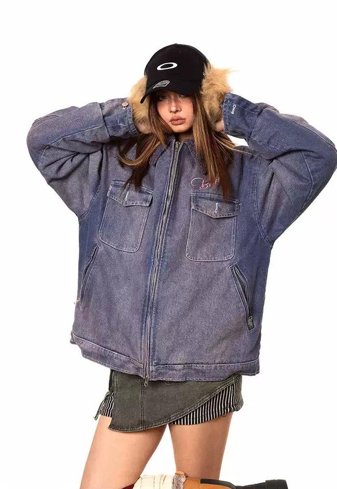 BB Breast Pocket Casual Denim Jacket-korean-fashion-Jacket-BB's Closet-OH Garments