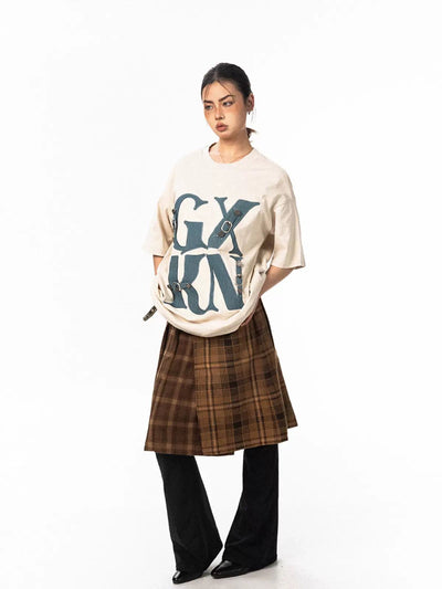 BB Buckled Letters T-Shirt-korean-fashion-T-Shirt-BB's Closet-OH Garments