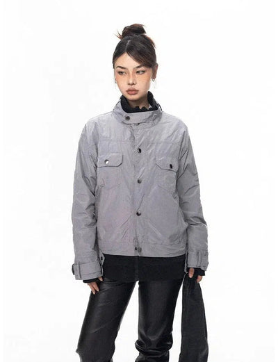 BB Casual Contrast Buttoned Jacket-korean-fashion-Jacket-BB's Closet-OH Garments