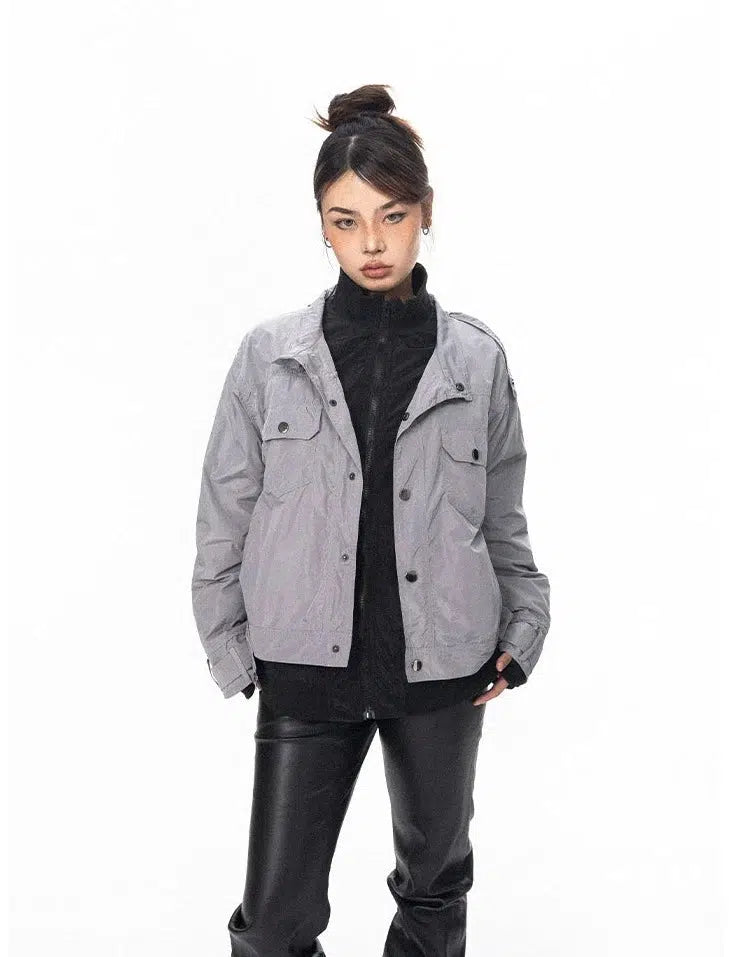 BB Casual Contrast Buttoned Jacket-korean-fashion-Jacket-BB's Closet-OH Garments