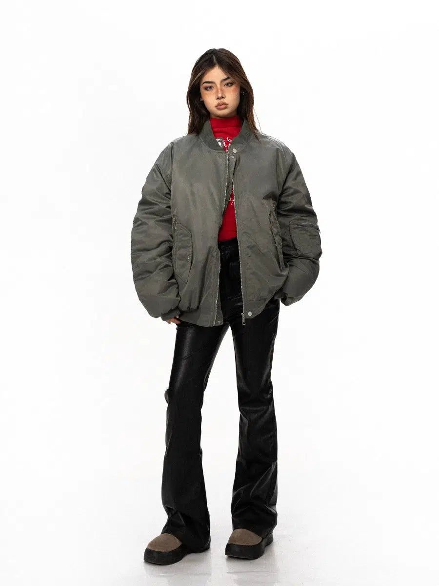 BB Casual Reversible Padded Bomber Jacket-korean-fashion-Jacket-BB's Closet-OH Garments