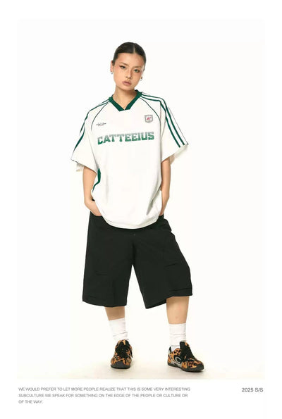 BB Clean Fit Wide Leg Cargo Shorts-korean-fashion-Shorts-BB's Closet-OH Garments