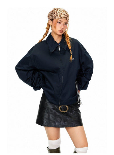 BB Clean Fit Zip-Up Jacket-korean-fashion-Jacket-BB's Closet-OH Garments