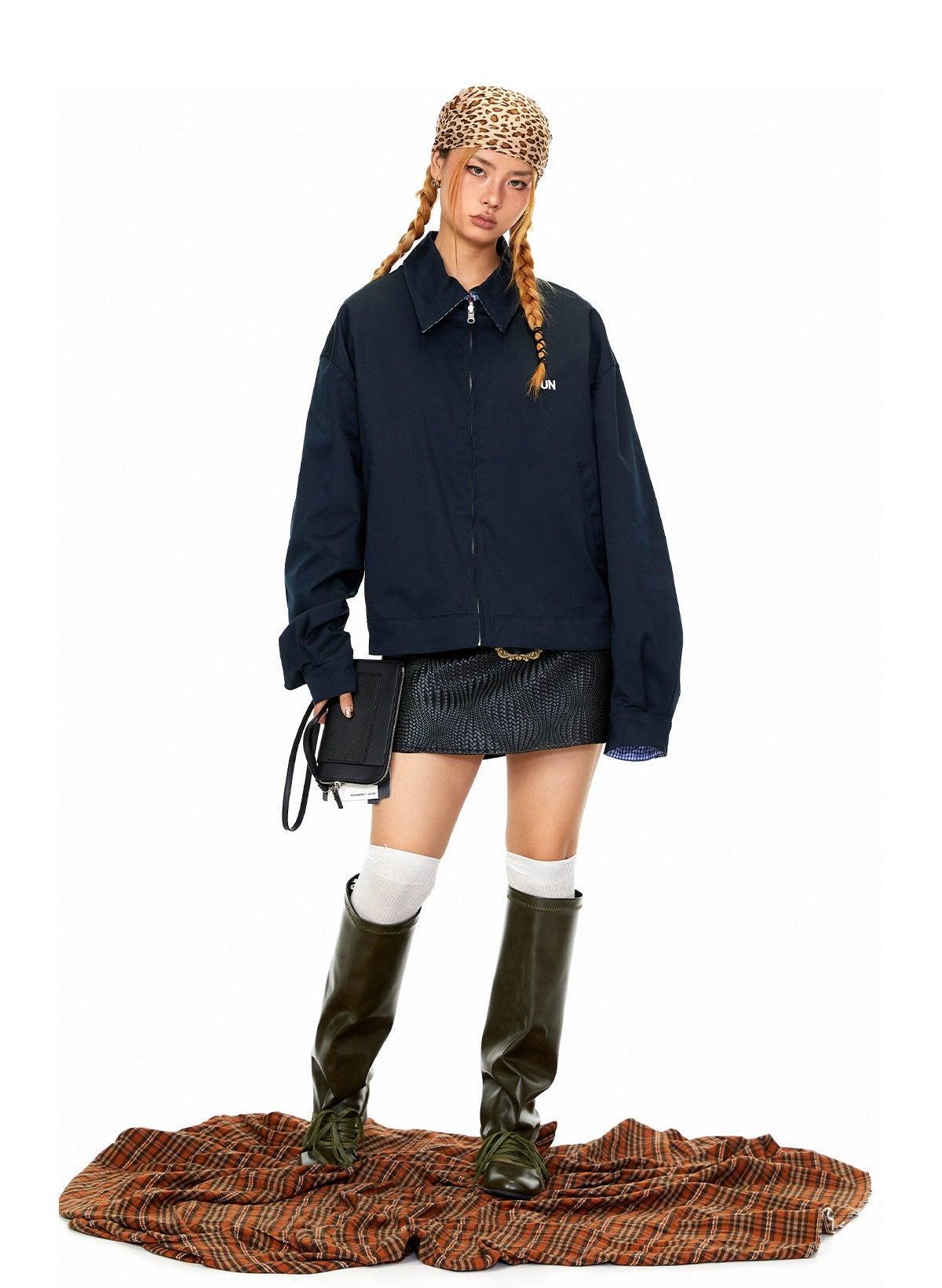 BB Clean Fit Zip-Up Jacket-korean-fashion-Jacket-BB's Closet-OH Garments