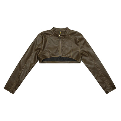 BB Distressed Faux Leather Jacket-korean-fashion-Jacket-BB's Closet-OH Garments
