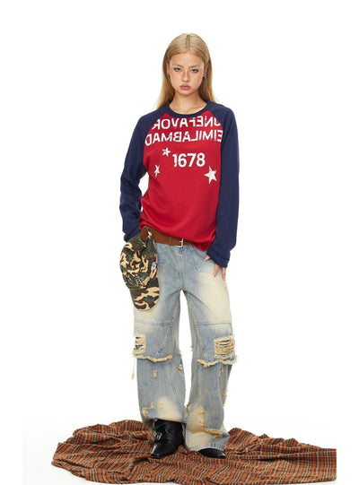 BB Extra Distressed Faded Jeans-korean-fashion-Jeans-BB's Closet-OH Garments