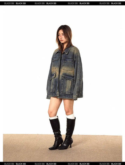 BB Faded Oversized Denim Jacket-korean-fashion-Jacket-BB's Closet-OH Garments