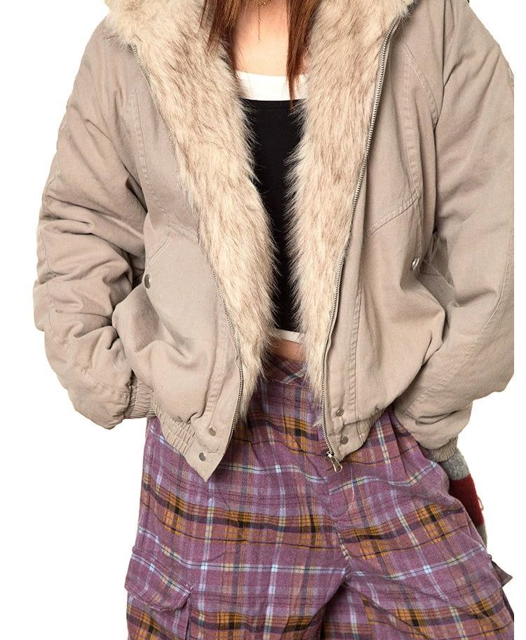 BB Fur Line Comfty Puffer Jacket-korean-fashion-Jacket-BB's Closet-OH Garments