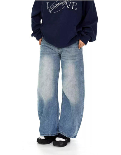 BB Gradient Washed Wide Leg Jeans-korean-fashion-Jeans-BB's Closet-OH Garments