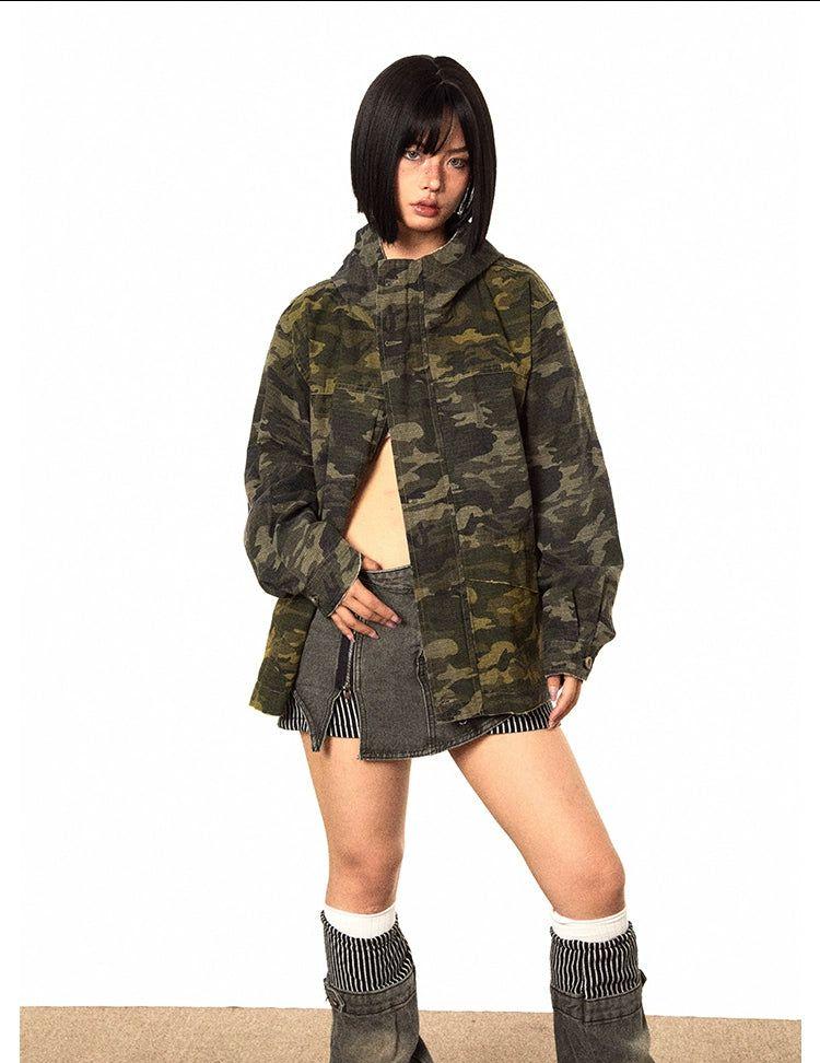 BB Hooded Camouflage Print Jacket-korean-fashion-Jacket-BB's Closet-OH Garments