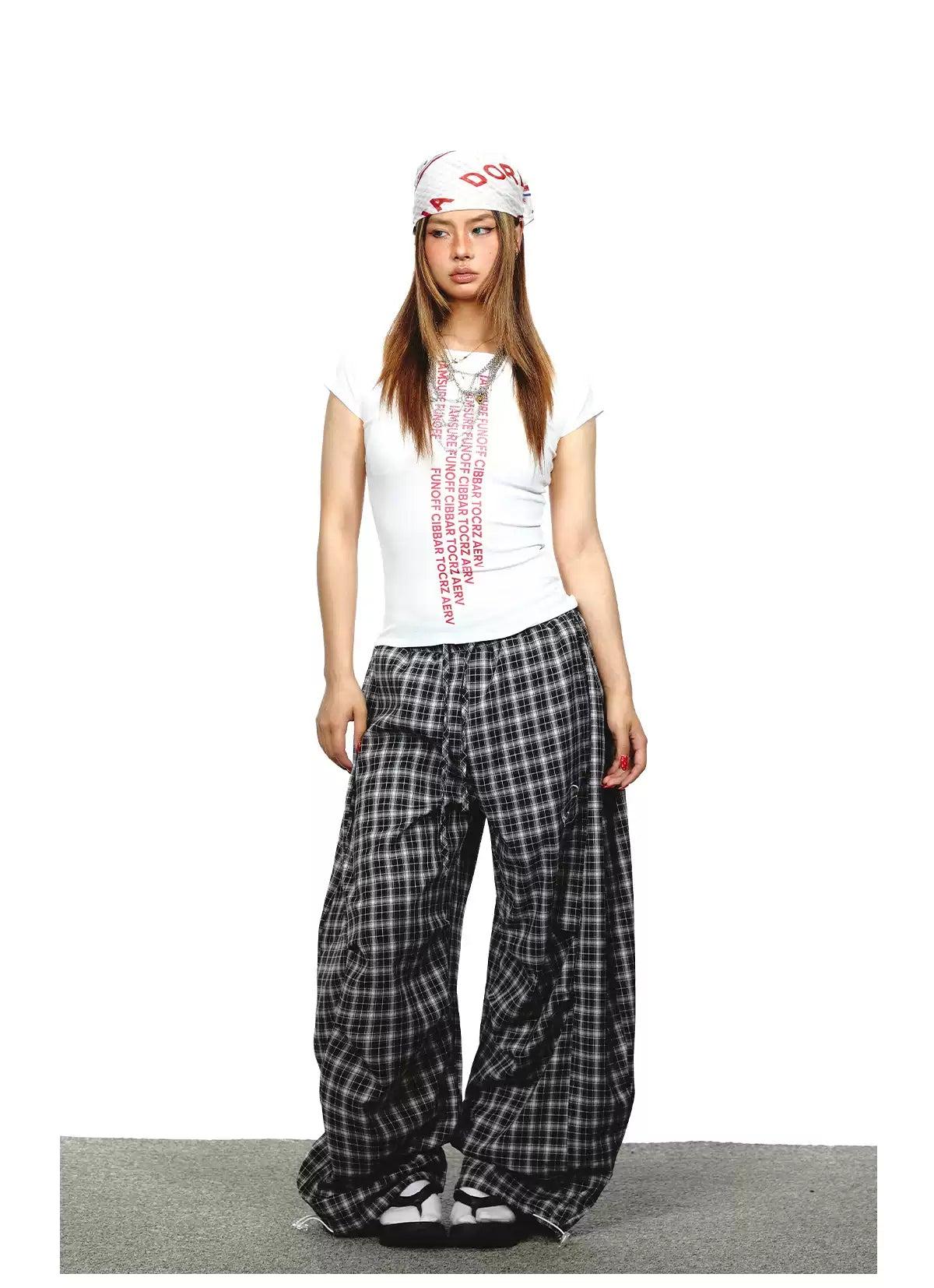 BB Lettered Slim Fit T-Shirt-korean-fashion-T-Shirt-BB's Closet-OH Garments