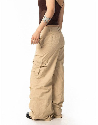 BB Loose Fit Cargo Pants-korean-fashion-Pants-BB's Closet-OH Garments
