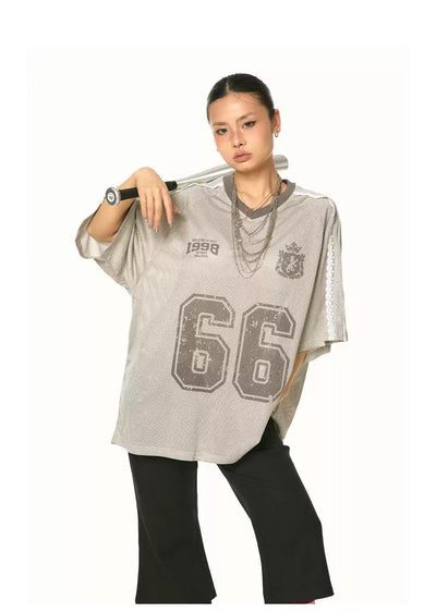 BB Mesh Jersey Sports T-Shirt-korean-fashion-T-Shirt-BB's Closet-OH Garments