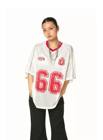 BB Mesh Jersey Sports T-Shirt-korean-fashion-T-Shirt-BB's Closet-OH Garments