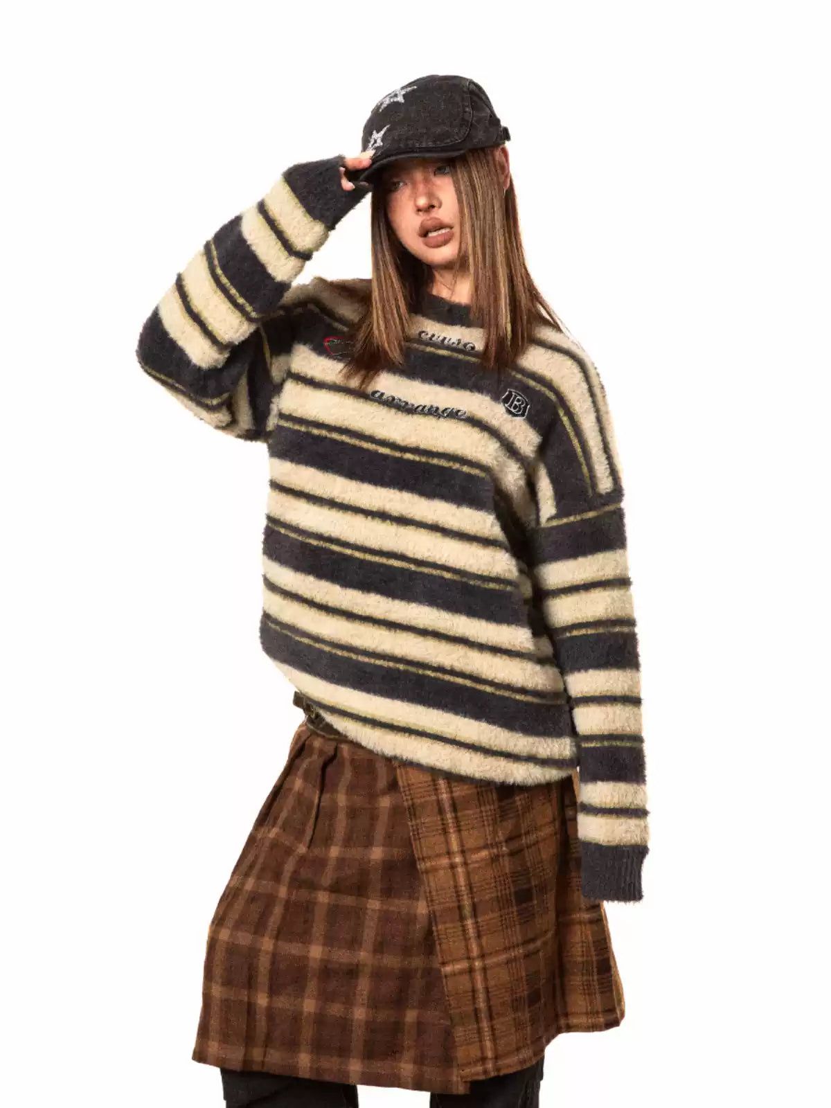 BB Mohair Striped Sweater-korean-fashion-Sweater-BB's Closet-OH Garments