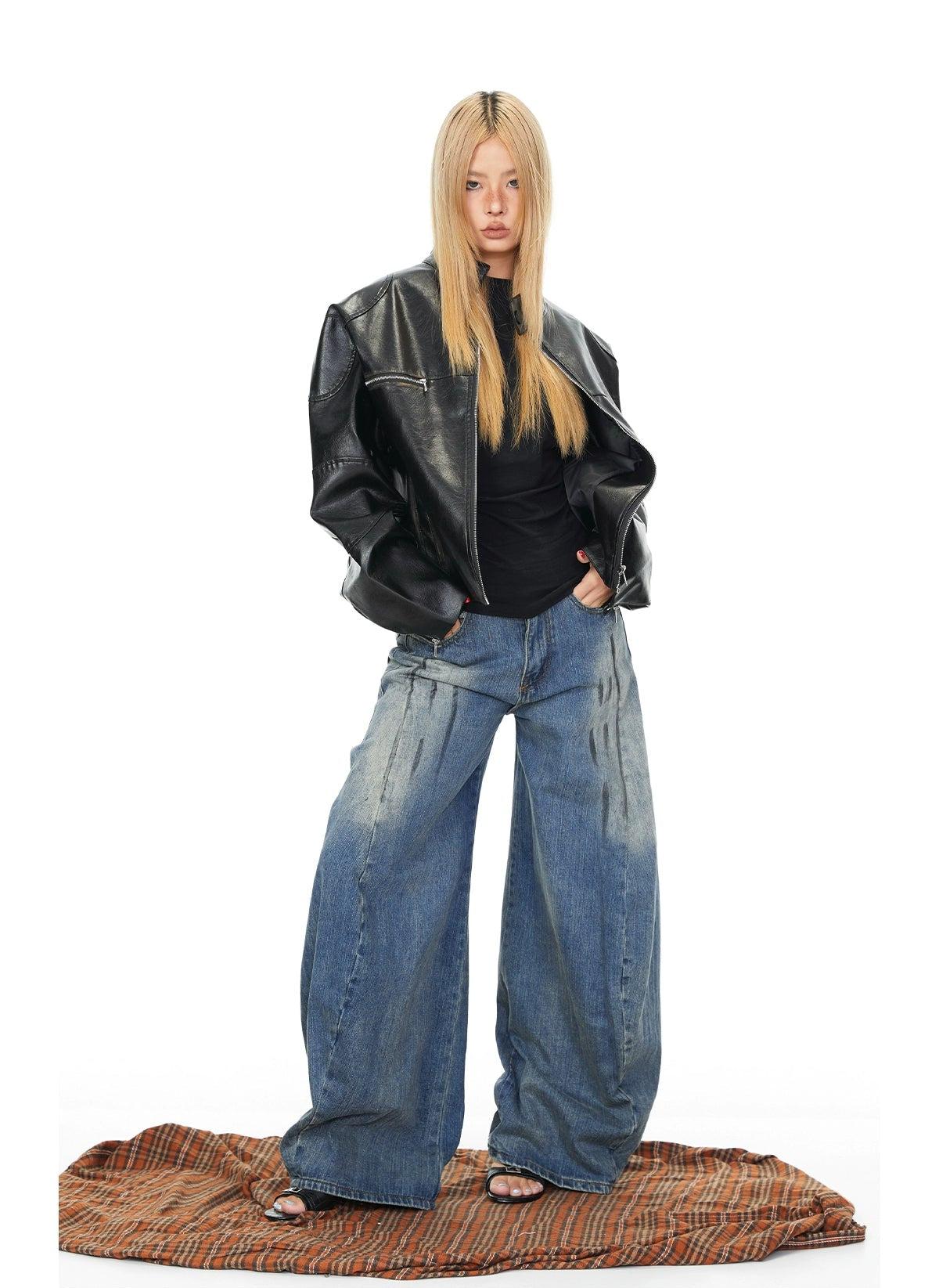 BB Motosport Faux Leather Jacket-korean-fashion-Jacket-BB's Closet-OH Garments